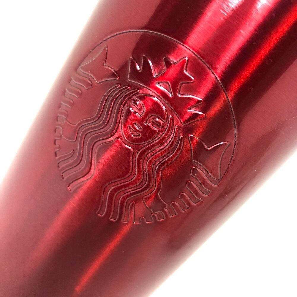 Starbucks 2024 Holiday Red Stainless Steel Tumbler